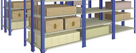 Slotted Angle Shelving